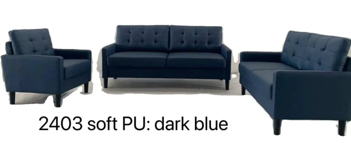 Soft Pu sofa set