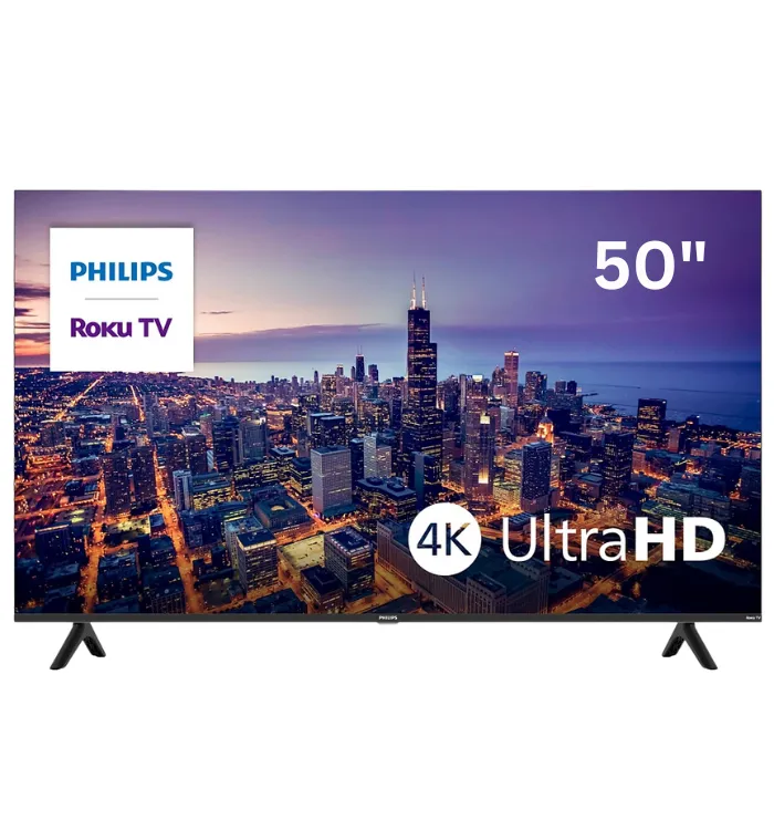 Philips Roku 50" | 50PUL6673 6600 Series Front